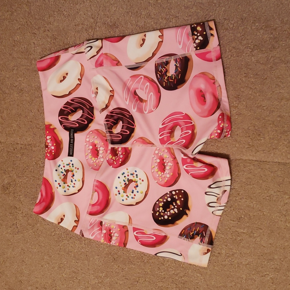Muscles and Donuts Women's Shorts - Picture 2 of 11